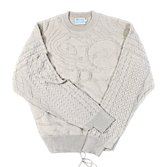 "TERRAIN" CABLE KNIT SWEATER